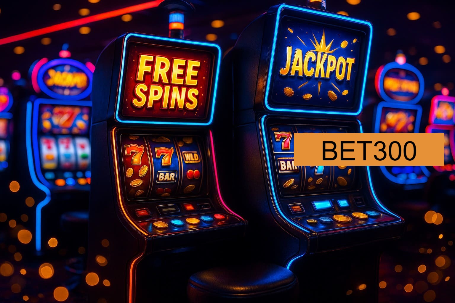 Diversos jogos de caça-níqueis